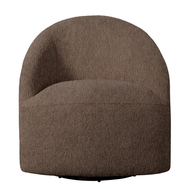 Gracie Mills Yair Modern Upholstered Swivel Chair