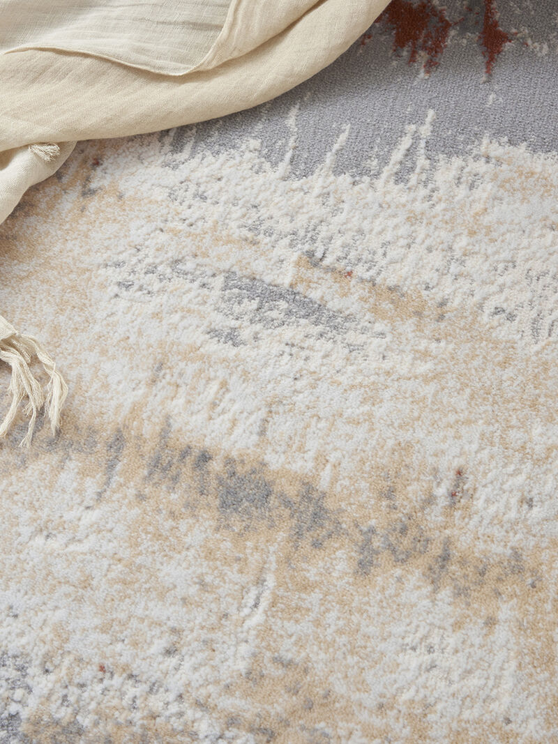 CK005 Enchanting ECH02 Gray/Rust 8' x 10' Rug