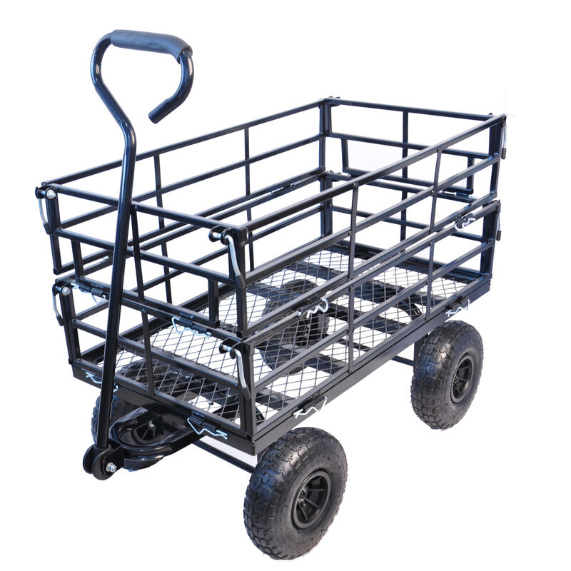 Wagon Cart Garden Cart Trucks Make It Easier To Transport Firewood 0001