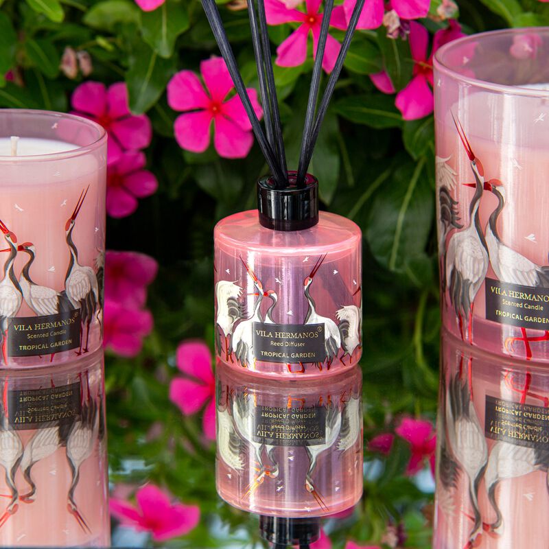 Reed Diffuser JUNGLETOPIA FLAMINGO PINK 100ml 4.92 diam. X 4.92 in image number 2