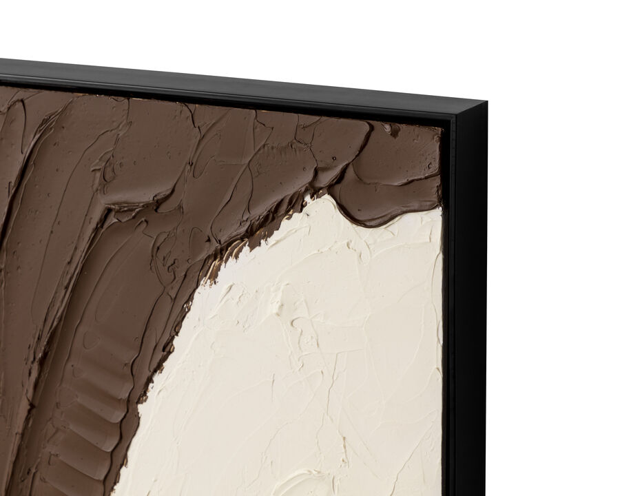Standing Still II - 40" X 60" - Black Floater Frame