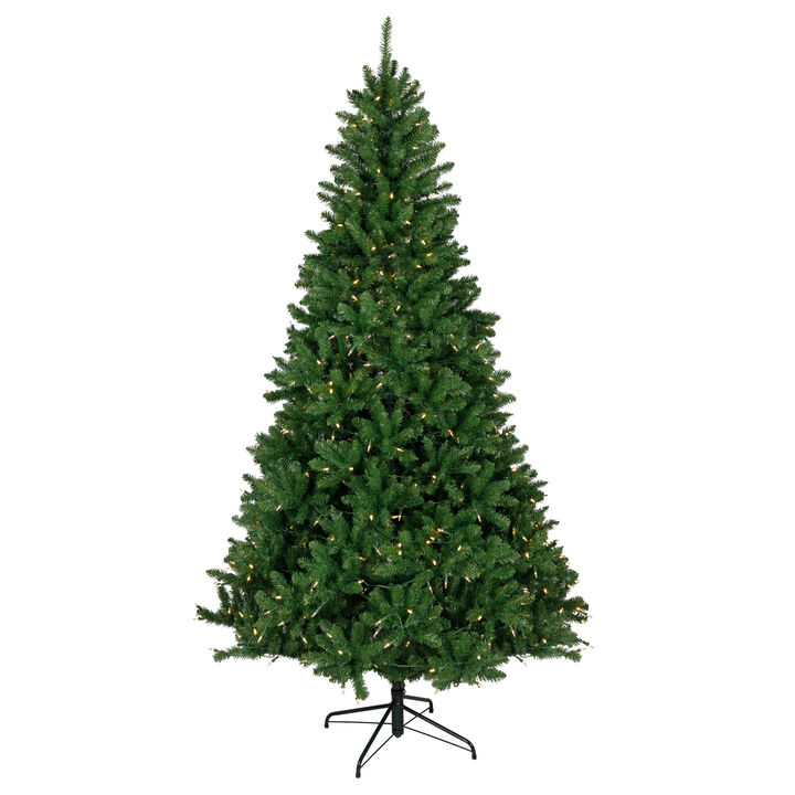 7.5' Pre-Lit Manchester Pine Instant Connect Artificial Christmas Tree  Dual LED Lights