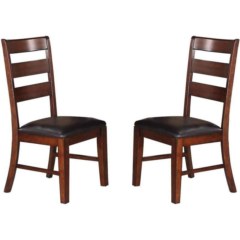 Streamdale Antique Walnut Dining Chairs, Set of 2