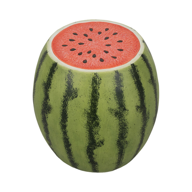 17" Watermelon Garden Stool image number 2