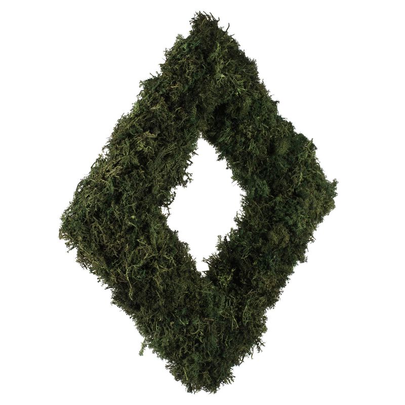 Vickerman 15.5 " Reindeer Moss Square-Dark Green image number 2