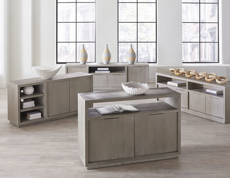 Oxford Media Console 54 inch in Mineral