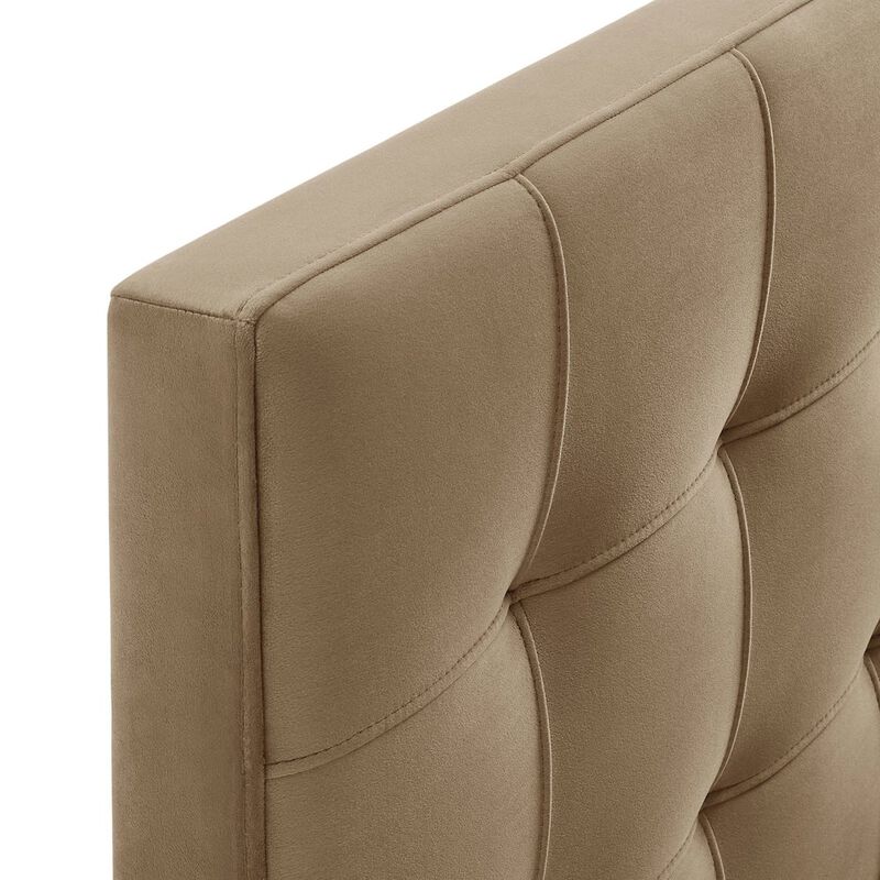 Lily Stain-Resistant Performance Velvet Full Size Headboard image number 5
