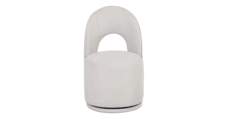 Mirren Swivel Upholstered Dining Chair image number 0