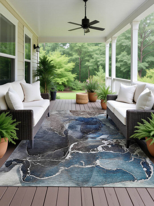 Odyssey OY3 Blue 8' x 10' Rug