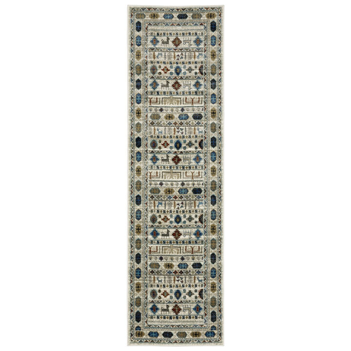 HomeRoots Tribal Area Rug