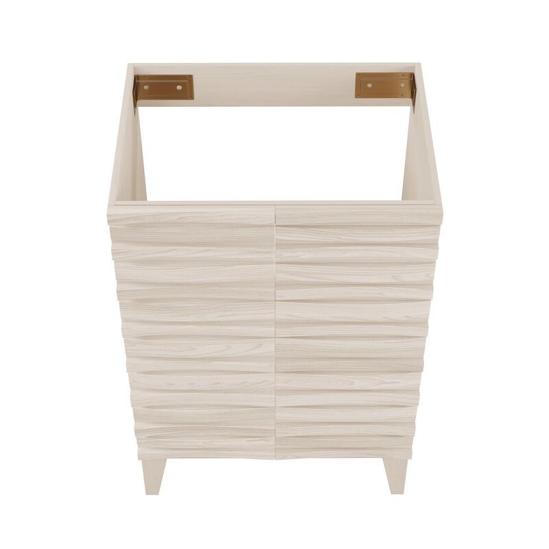 Cascade 24" Bathroom Vanity in Black Cabinet Only image number 3