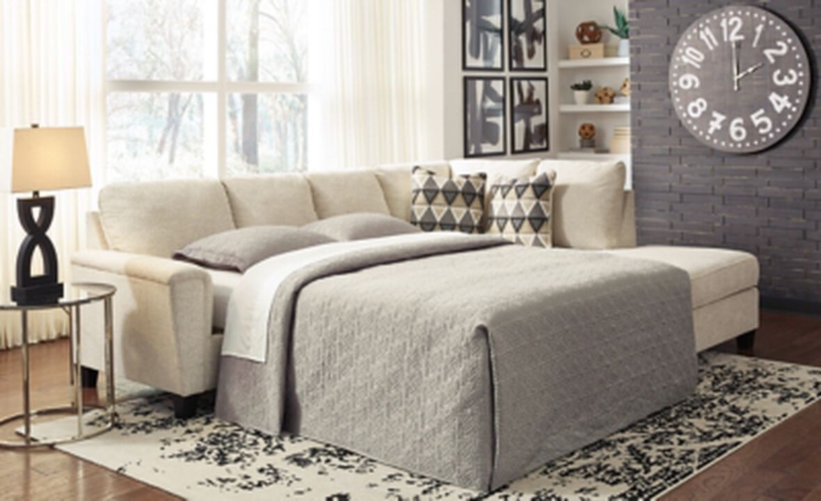 Abinger 2-Piece Sleeper Sectional with Right Arm Facing Chaise