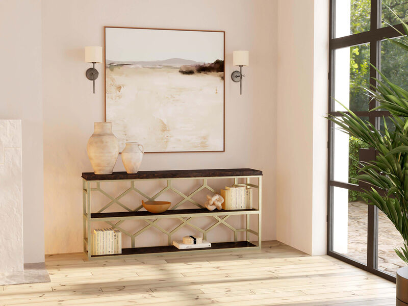 Melange Giles Console Table