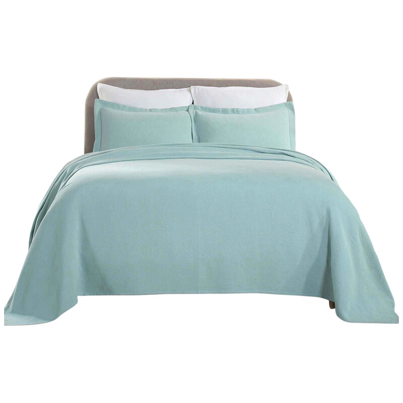 Lightweight Cotton Bedspread Set with Matching Shams image number 2