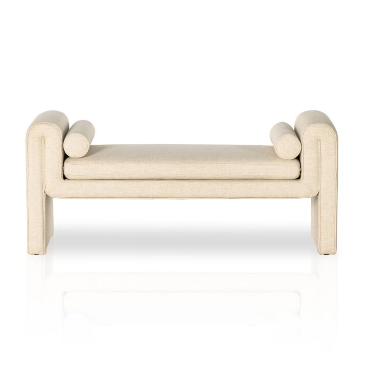 Mitchell Accent Bench - Cream