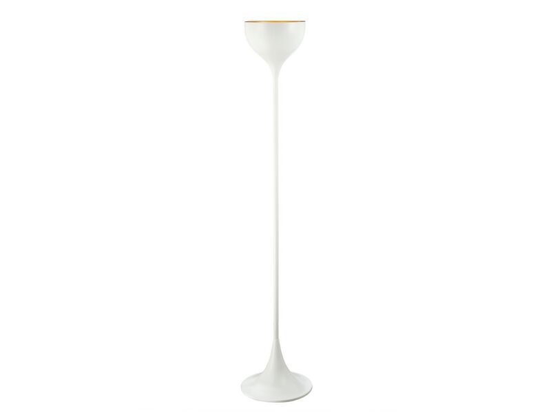 Joyce 69.5" Metal LED Floor Lamp, White