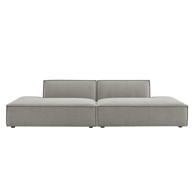 Restore 2-Piece Performance Fabric Upholstered Modular Loveseat image number 4