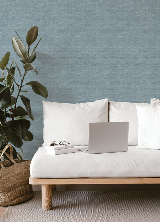 Exhale Sky Blue Texture Wallpaper (Set of 2)
