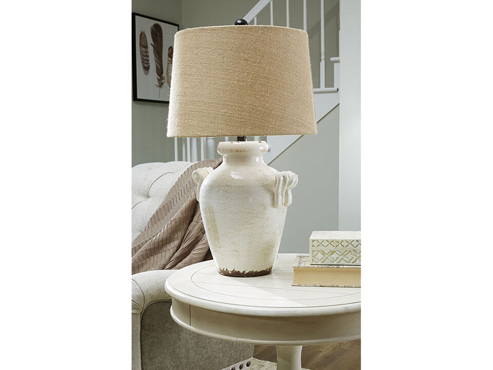 Emelda Ceramic Table Lamp