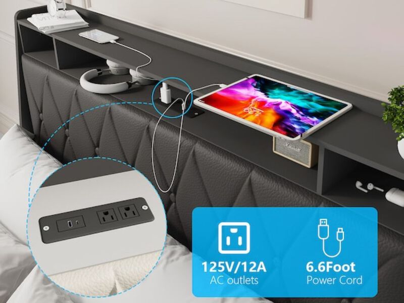 6-Light Black Farmhouse Chandelier – Clear Glass Pendant for Dining Room, Kitchen Island & Living Spaces (E26 Base)