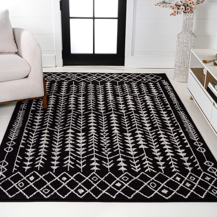 Ziri Moroccan Geometric Area Rug