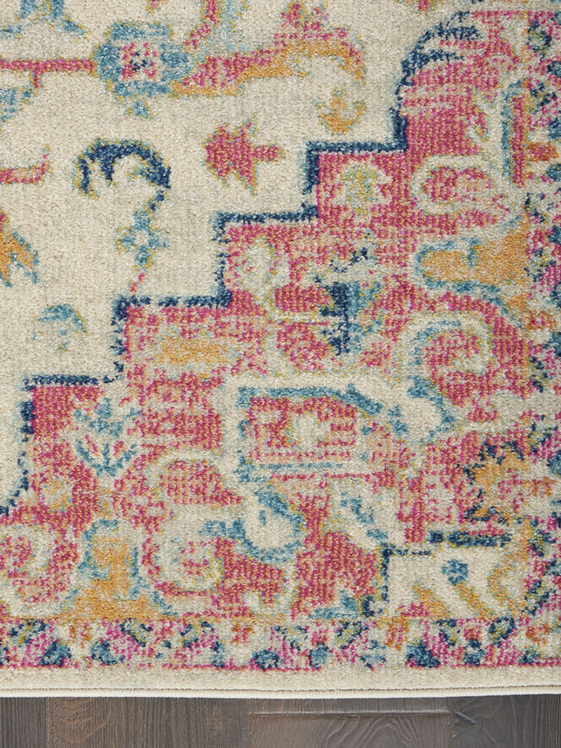Passion PSN25 Ivory/Pink 6' x 9' Rug image number 4