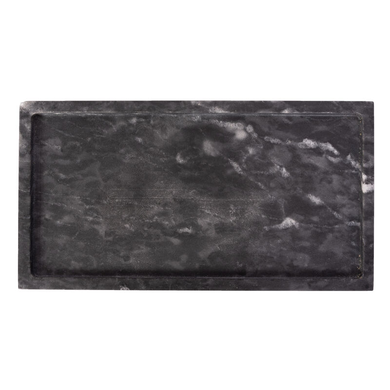 Saboga Home&trade; Rectangular Marble Tray image number 0