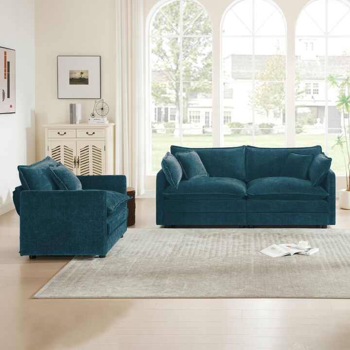 Hapgub 2 Seater Loveseat and Chair Set