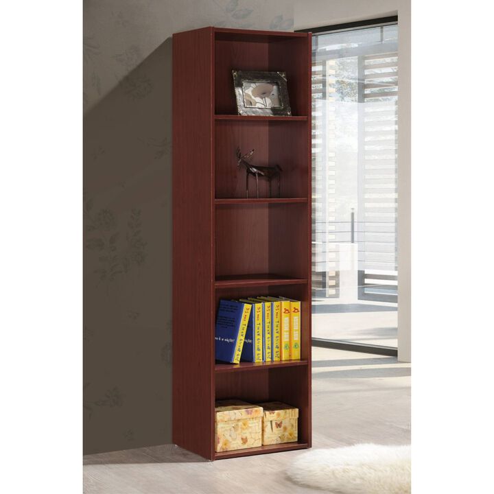 Hodedah  Five Shelf Bookcase