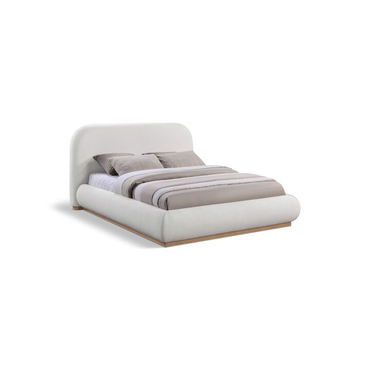 Meridian Furniture Vaughn Cream King Bed