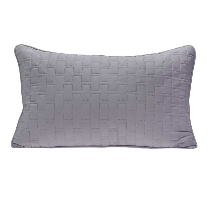BedVoyage Luxury 100% viscose from Bamboo Quilted Decorative Pillow (sham with pillow insert)