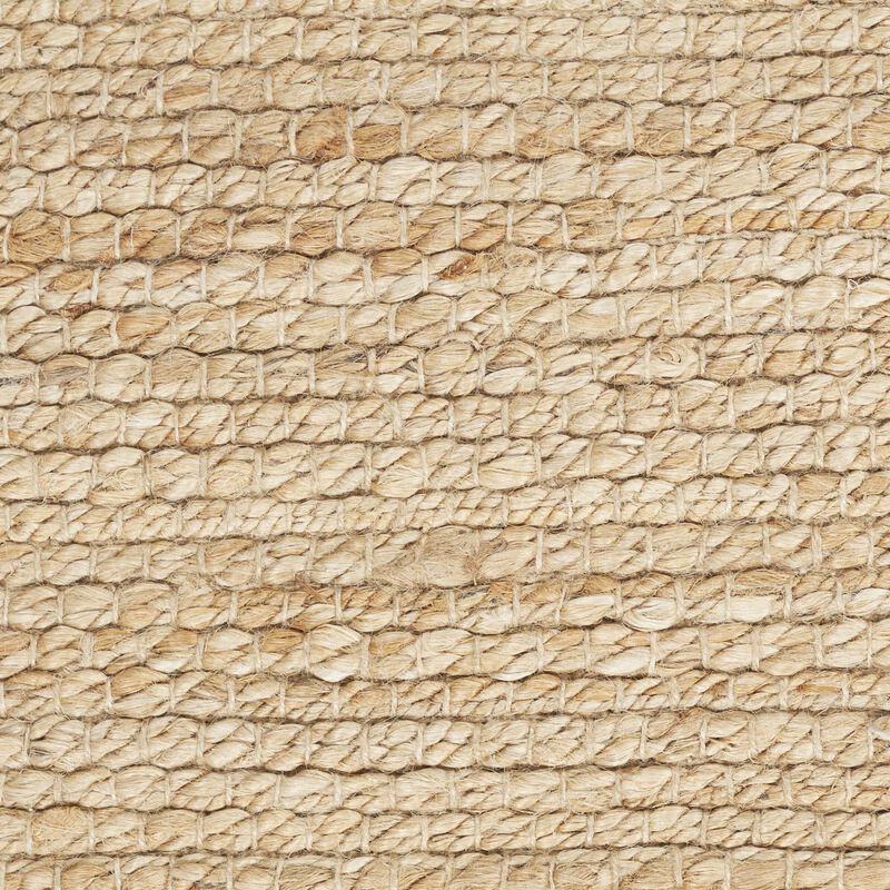 HomeRoots Jute Flatweave Handmade Runner Rug image number 0