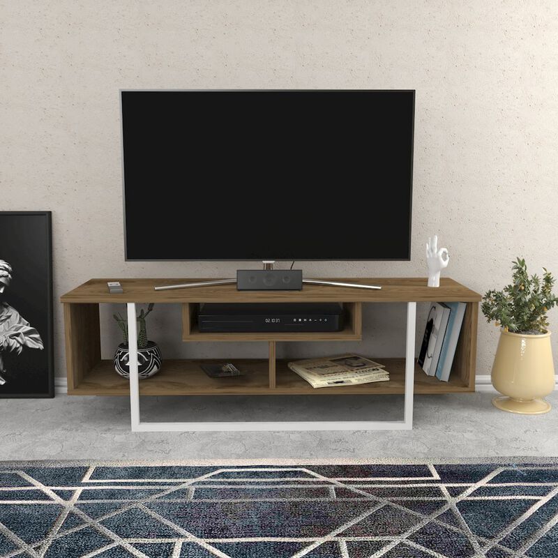 Decorotika Asal 47 Tv Stand - Oud Oak White