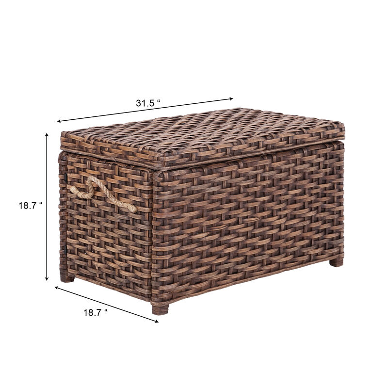 Jacob Wicker Storage Trunk