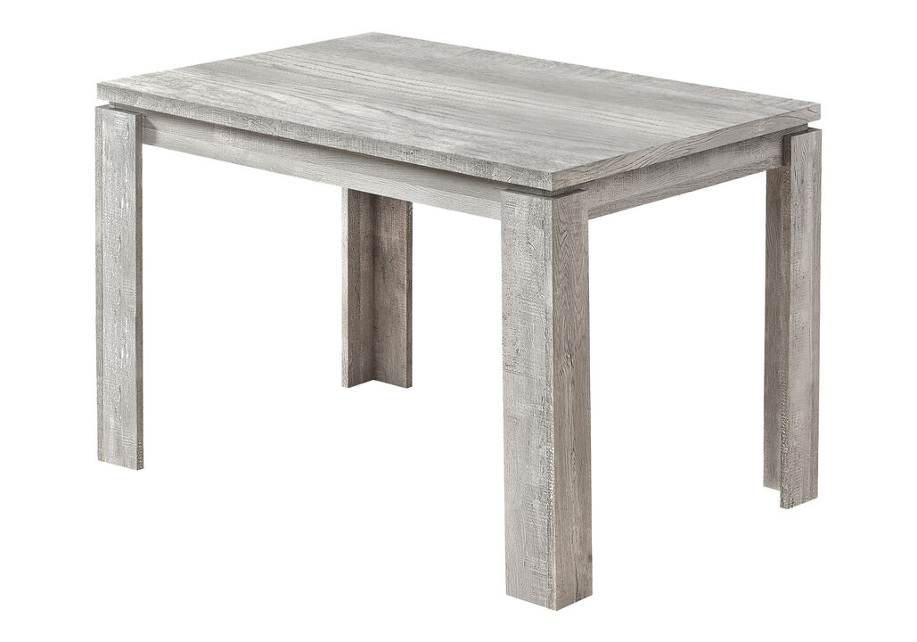 Contemporary Solid Wood Table for Dining Room or Kitchen Setup