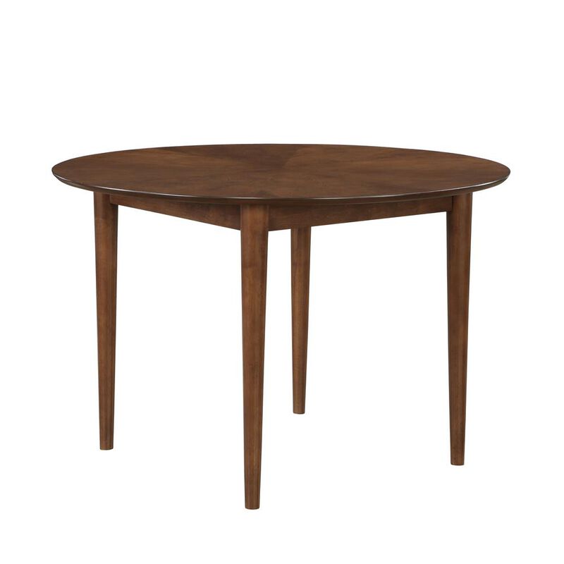Comfort Pointe Bonito Walnut Finish Leg Dining Table