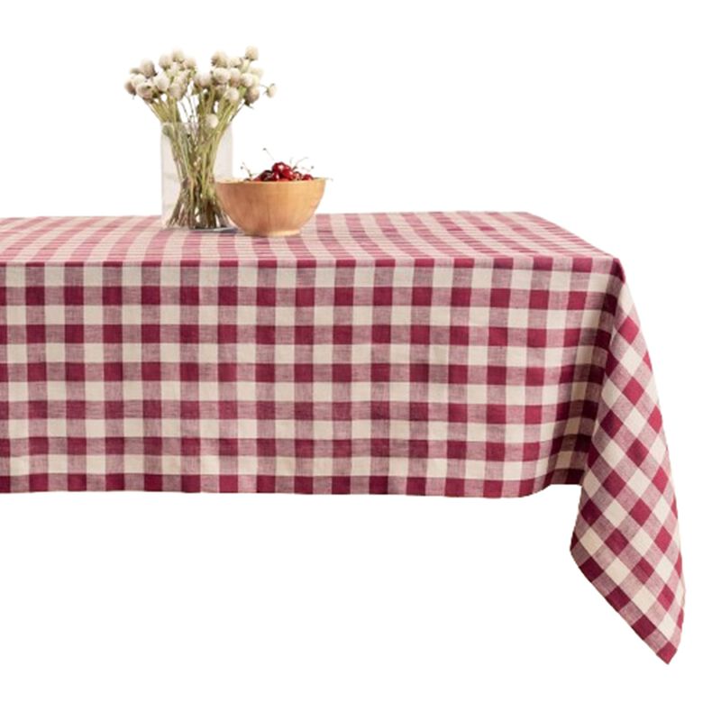 Linen Tablecloth - Morgan Check