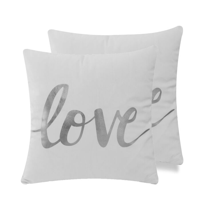 Christmas Icons throw pillow - set of 2