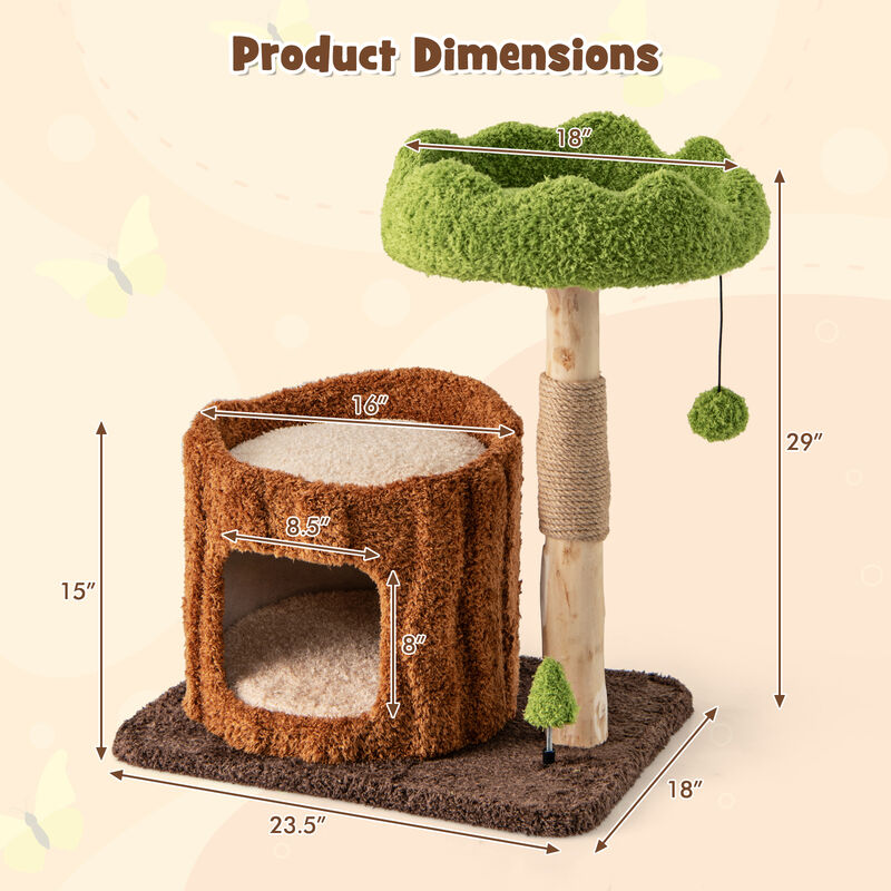 Multifunctional Cat Tower &ndash; Scratching Posts, Perch & Activity Platforms