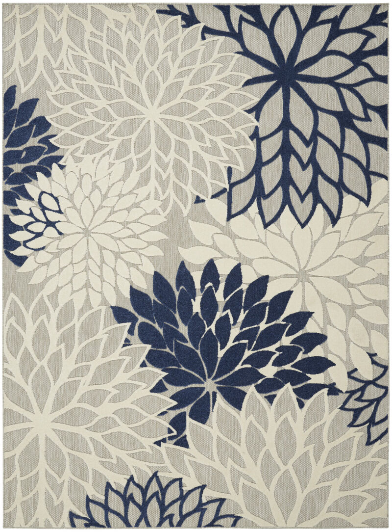 HomeRoots Floral Indoor Outdoor Area Rug image number 0
