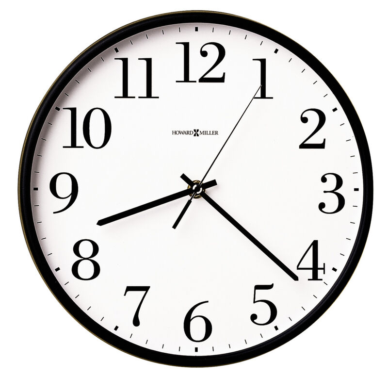 Howard Miller 625254 Howard Miller Office Mate Wall Clock 625254 Plastic image number 0