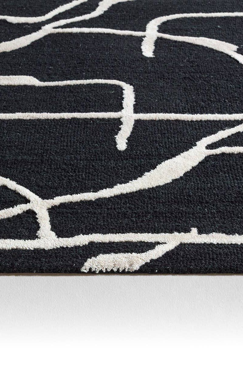 Mallino Noir Birch 9' x 12' Rug by Nikki Chu x Jaipur Living image number 4