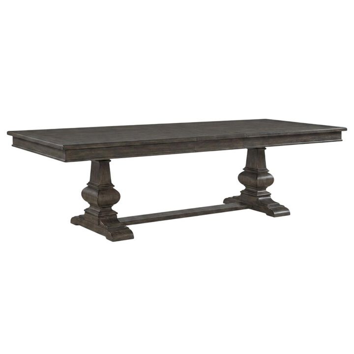 Liberty Furniture Paradise Valley Paradise Valley Alt 7 Piece Trestle Table Set - Saddle Brown