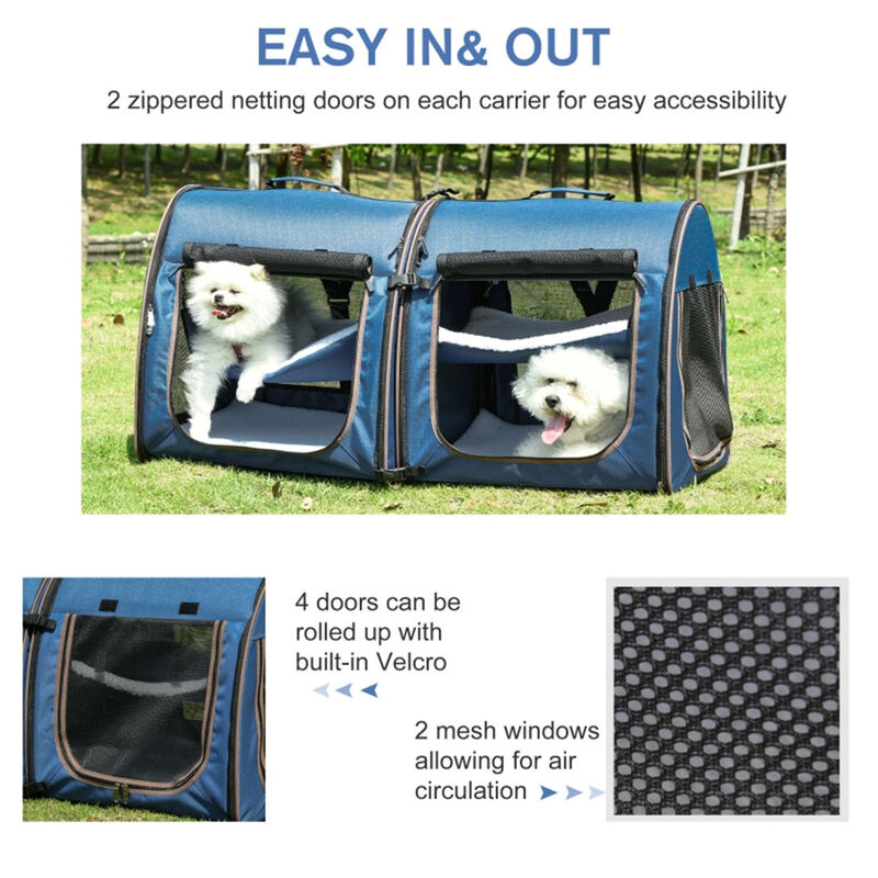 Pet Cat Carrier &ndash; Portable and Comfortable Travel Crate for Cats and Small Pets