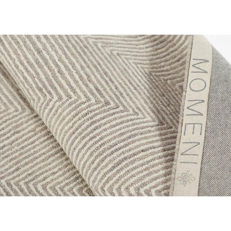 Contemporary Rectangle Area Rug, Taupe, 8' X 10' image number 9