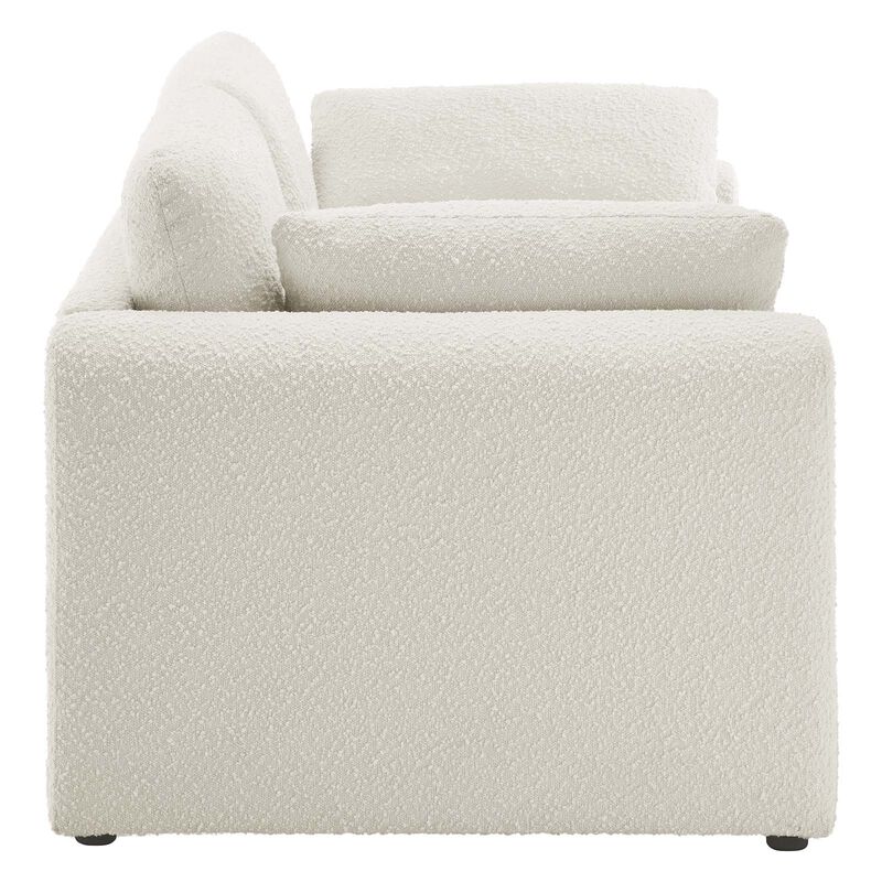 Waverly Boucle Fabric Sofa image number 3