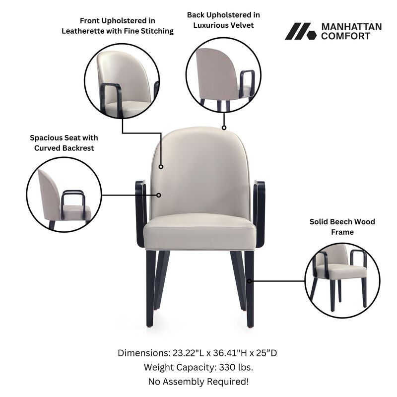 Hillman Gray Dining Chairs (Set of 6) image number 2