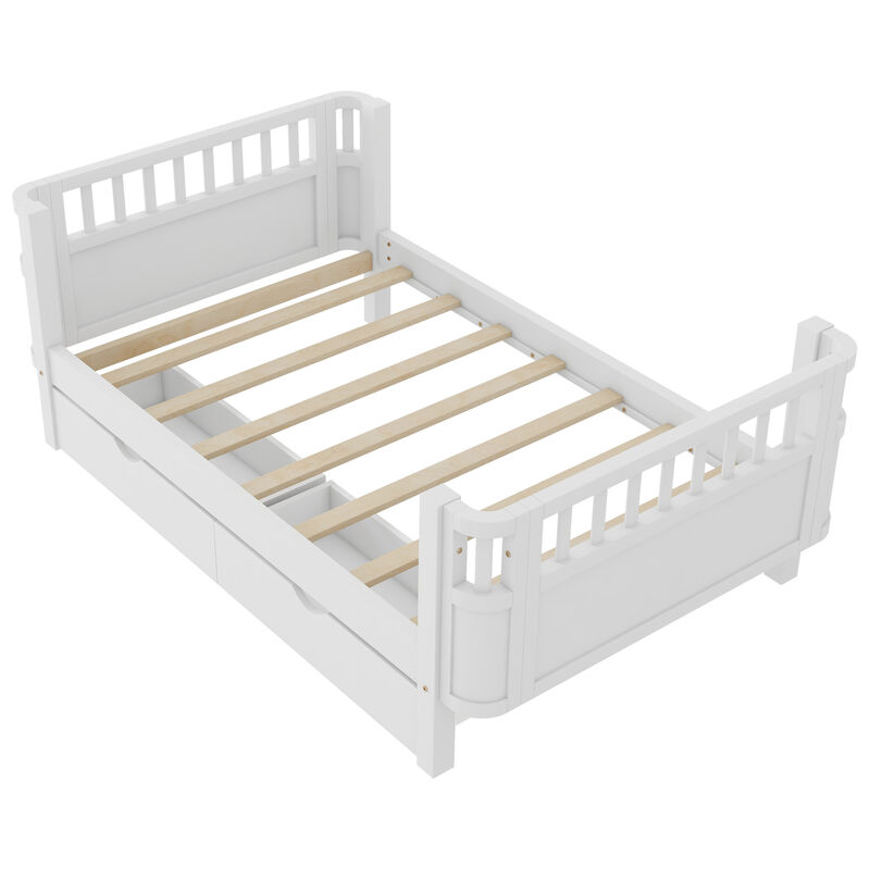 Pangsu Wood Platform Bed for Kids image number 7