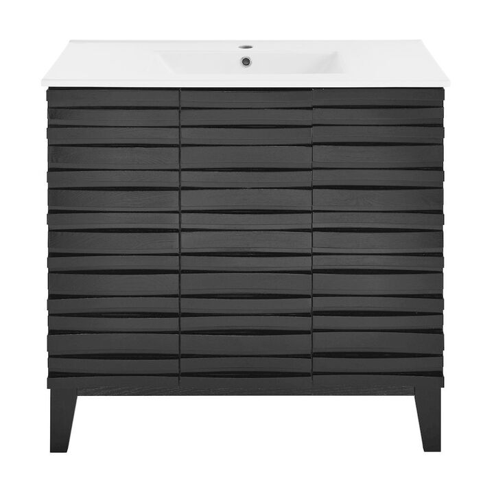 Cascade 36" Freestanding Bathroom Vanity with Sink Top
