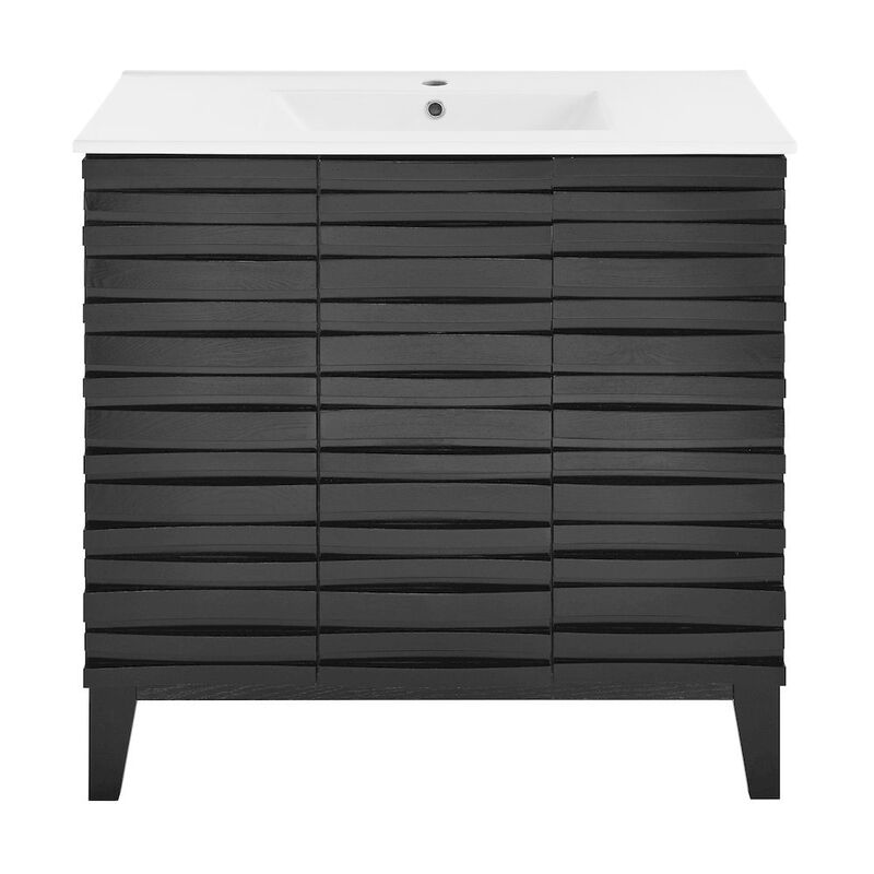 Cascade 36" Freestanding Bathroom Vanity with Sink Top image number 0